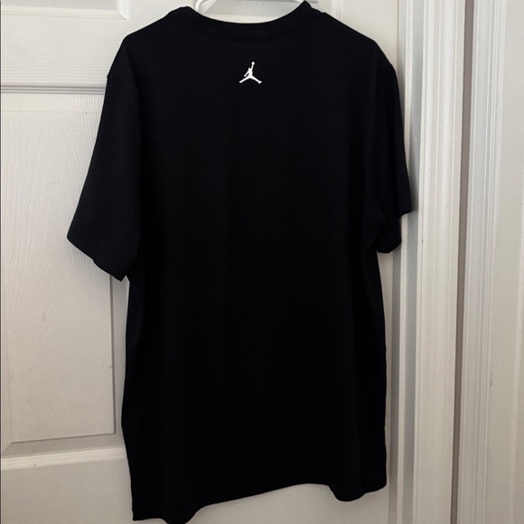 Black Graphic T-Shirt with Basketball Print - Picture 3 of 7